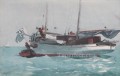 Asumiendo provisiones húmedas Realismo pintor marino Winslow Homer